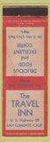 Matchbook Cover - The Travel Inn San Clemente CA Low phone #