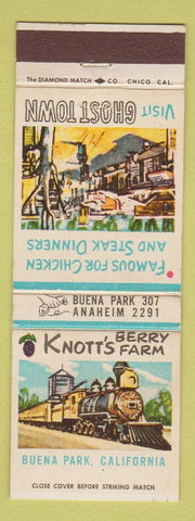 Matchbook Cover - Knott's Berry Farm Buena Park CA