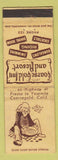 Matchbook Cover - Coarse Gold Inn Coarsegold CA low phone # WEAR