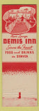 Matchbook Cover - Demis Inn Denver Colorado
