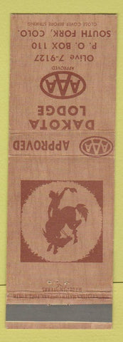 Matchbook Cover - Dakota Lodge South Fork Colorado
