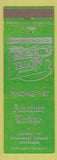 Matchbook Cover - Anchor Lodge Steamboat Springs Colorado low phone #