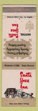 Matchbook Cover - Santa Ynez Inn Pacific Palisades CA