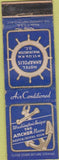 Matchbook Cover - Anchor Room Hotel Annapolis Washington DC WEAR Midget