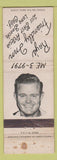 Matchbook Cover - Ray's Friendly Inn Long Beach CA WORN