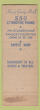 Matchbook Cover - Henry Grady Hotel Atlanta GA
