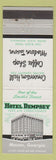 Matchbook Cover - Hotel Dempsey Macon GA