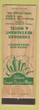Matchbook Cover - Cherokee Restaurant Motel Dahlonega GA