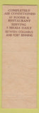 Matchbook Cover - Candlelight Motel Columbus GA