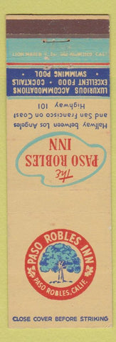 Matchbook Cover - Paso Robles Inn CA