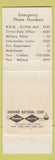 Matchbook Cover - Officers Open Mess Fort Gordon GA