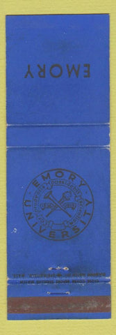 Matchbook Cover - Emory University Atlanta GA WEAR