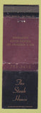 Matchbook Cover - The Steak House Solana Beach CA WEAR