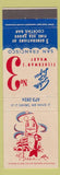 Matchbook Cover - Sabella and La Torre #3 San Francisco CA