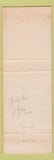 Matchbook Cover - Odie's Hamburgers Newport Beach Costa Mesa Sana Ana Orange CA