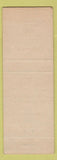 Matchbook Cover - Cane Brake Inn Onyx CA Mobil oil gas shuffleboard