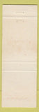 Matchbook Cover - Bonanza Restaurant San Francisco CA WEAR