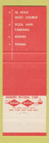 Matchbook Cover - Ojai Valley Inn Country Club CA