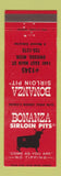 Matchbook Cover - Bonanza Sirloin Pit Owosso MI