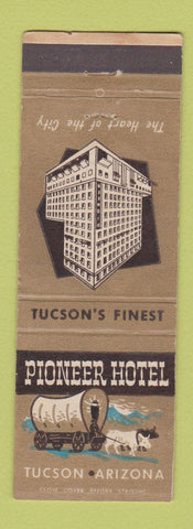 Matchbook Cover - Pioneer Hotel Tucson AZ