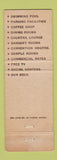 Matchbook Cover - Pioneer Hotel Tucson AZ