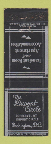 Matchbook Cover - Dupont Circle Hotel Washington DC WEAR