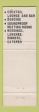 Matchbook Cover - Emerald Valley Nite Club Lorain OH
