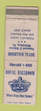 Matchbook Cover - Royal Ballroom Wilkinsburg PA WEAR