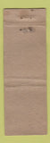 Matchbook Cover - Gay Nineties San Diego CA girlie WORN