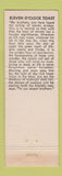 Matchbook Cover - Elks Lodge Petersburg AK