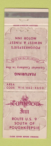 Matchbook Cover - Camelot Inn Poughkeepsie NY