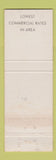 Matchbook Cover - City Center Motel Mauston WI WEAR