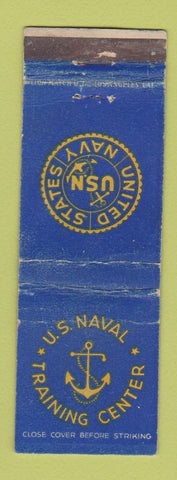 Matchbook Cover - US Naval Training Center WORN
