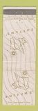 Matchbook Cover - Buffums' Santa Ana Long Beach CA WEAR
