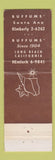 Matchbook Cover - Buffums' Santa Ana Long Beach CA WEAR