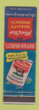 Matchbook Cover - Food Club Grocery Evaporated Milk WEAR