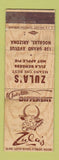 Matchbook Cover - Zula's Restaurant Nogales AZ WORN