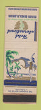 Matchbook Cover - Hotel International Miami Beach FL Girlie WEAR