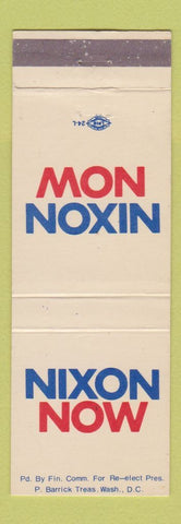 Matchbook Cover - Richard Nixon for President anti mafia