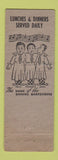 Matchbook Cover - Tic Toc Cocktail Lounge Chicago IL WEAR