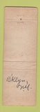 Matchbook Cover - Flicker Vacuum Repair Brooklyn NY WORN
