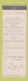 Matchbook Cover - Foothills Motel Auburn CA