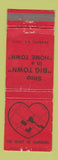 Matchbook Cover - Heart of Hamburg NY commerce tourism WEAR