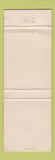 Matchbook Cover - Heart of Hamburg NY commerce tourism WEAR