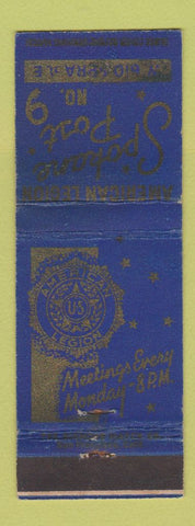 Matchbook Cover - American Legion Spokane WA WEAR