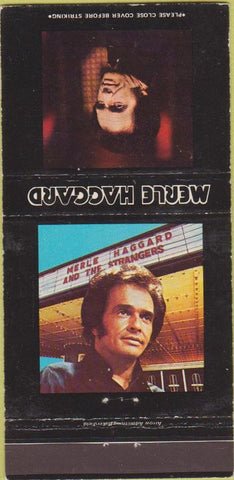 Matchbook Cover - Merle Haggard Capitol Records WEAR