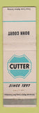 Matchbook Cover - Cutter Labs Donn Court