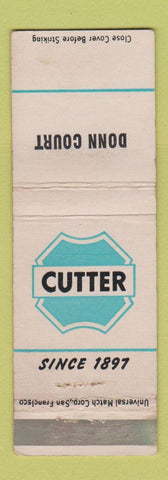 Matchbook Cover - Cutter Labs Donn Court