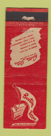 Matchbook Cover - Boston Store Milwaukee WI WORN