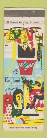Matchbook Cover - New Milford Savings Bank Sharon Kent Brookfield CT Christmas